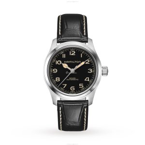 Hamilton Khaki Field Automatic 38mm - Black Dial Stainless Steel Watch