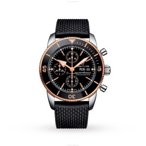 Breitling Superocean Heritage 44mm Automatic Black Dial - Stainless Steel