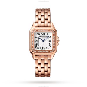 Cartier Panthere de Cartier WJPN0009 - Rose Gold & Silver Dial - Quartz Watch