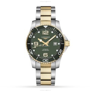 Longines HydroConquest 41mm Automatic Green Dial - 300M Water Resistant