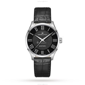 Hamilton Jazzmaster H42535730 | Automatic Black Dial | 40mm Stainless Steel