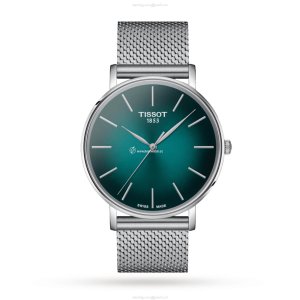 Tissot T-Classic T1434101109100 | Green Dial | 40mm Stainless Steel Quartz Watch