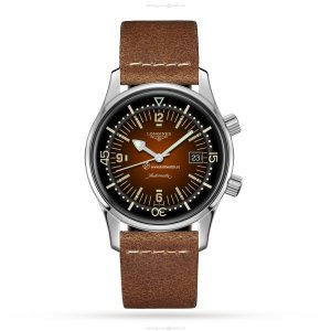 Longines Legend Diver L37744602 | 42mm Automatic | Brown Dial | 300m Water Resistant