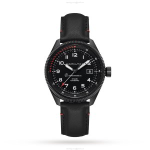 Hamilton Khaki Aviation H76695733 | 42mm Automatic Black Dial | Stainless Steel
