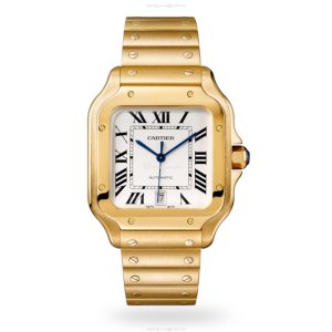 Cartier Santos de Cartier WGSA0029 - 40mm Yellow Gold Automatic Watch