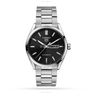 TAG Heuer Carrera Automatic Watch - 41mm Black Dial - Stainless Steel