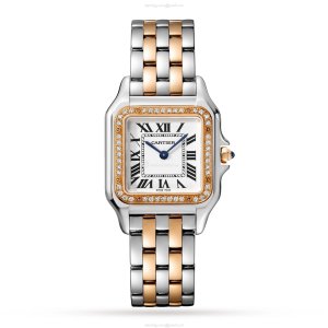 Cartier Panthere de Cartier W3PN0007 | 27mm Steel & Rose Gold Quartz Watch
