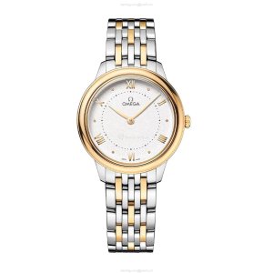 Omega De Ville Prestige 30mm Silver Dial | Stainless Steel & Gold | Quartz