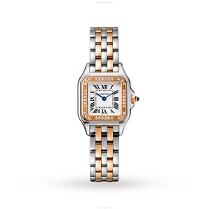 Cartier Panthere de Cartier W3PN0006 | Steel & Rose Gold | Silver Dial
