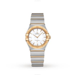 Omega Constellation Replica - 28mm Stainless Steel Quartz Watch - Mother of Pearl Dial
