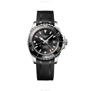 Longines HydroConquest L37904569 Automatic Watch - 41mm Black Dial - 300M Water Resistant