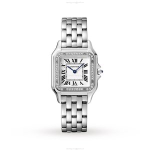 Cartier Panthere de Cartier W4PN0008 | Steel Quartz Silver Watch 27mm