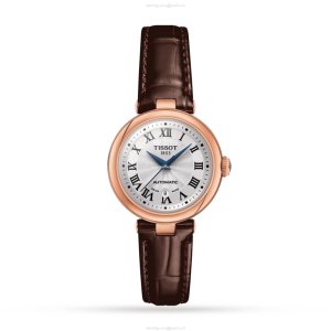 Tissot T-My Lady Automatic Watch | 29mm Silver Dial | Stainless Steel & Rose Gold
