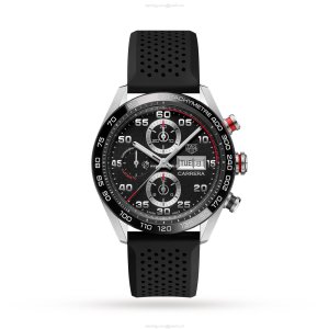 TAG Heuer Carrera CBN2A1AA.FT6228 | 44mm Automatic Black Dial Watch