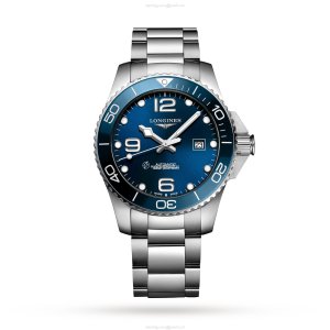 Longines HydroConquest L37824966 | 43mm Blue Automatic Watch | 300M Water Resistant