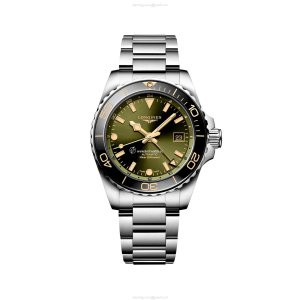 Longines HydroConquest L37904066 | 41mm Green Automatic | Stainless Steel & Ceramic
