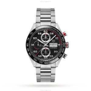 TAG Heuer Carrera CBN2A1AA.BA0643 | 44mm Automatic Black Dial | Stainless Steel