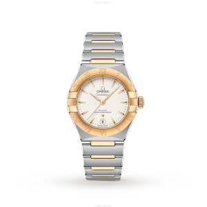 Omega Constellation 29mm Automatic Silver Dial Watch | Stainless Steel
