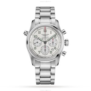 Longines Spirit L38204736 | 42mm Automatic Silver Dial | Stainless Steel