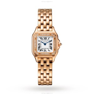 Cartier Panthere de Cartier WJPN0008 - Rose Gold & Silver Dial - Quartz Watch