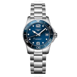 Longines HydroConquest L33704966 | 32mm Blue Dial | Quartz | Steel & Ceramic