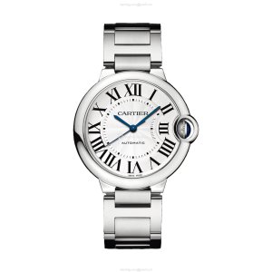 Cartier Ballon Bleu de Cartier 36mm Steel Automatic Watch | Silver Dial