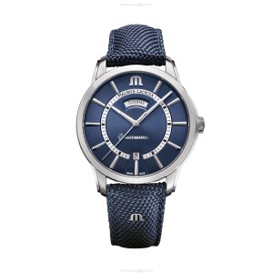 Maurice Lacroix Pontos PT6358 Automatic Blue Dial - 40.5mm Stainless Steel