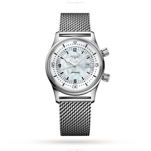 Longines Legend Diver L33744806 | 36mm Automatic | Mother of Pearl Dial