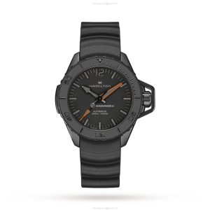 Hamilton Khaki Navy H77845330 Automatic Black Replica Watch - 46mm