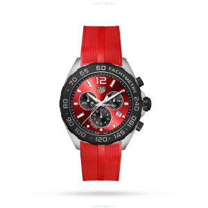 TAG Heuer Formula 1 Red Dial 43mm Stainless Steel Quartz Watch - CAZ101AN