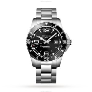 Longines HydroConquest L38414566 | 44mm Automatic Black Dial | 300M Water Resistant
