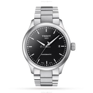 Tissot T-Sport Automatic Watch - 43mm Black Dial - Stainless Steel