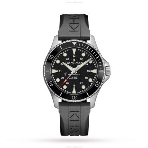 Hamilton Khaki Navy H82515330 Automatic Black - 43mm Stainless Steel