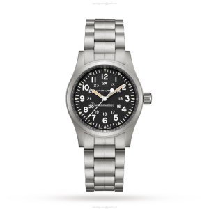 Hamilton Khaki Field H69439131 | 38mm Black Dial | Manual Winding Watch