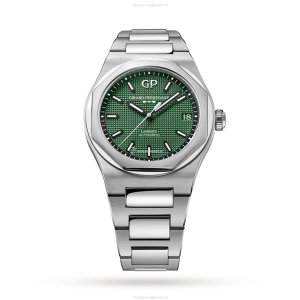 Girard-Perregaux Laureato 42mm Green Dial Automatic Watch - Stainless Steel
