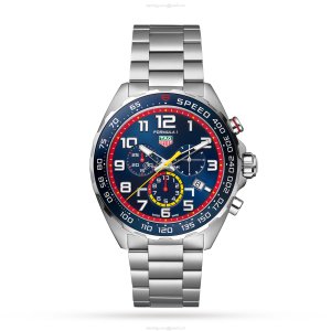 TAG Heuer Formula 1 CAZ101AL Blue Dial 43mm Quartz Watch - Stainless Steel