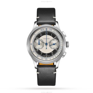 Longines Heritage L28304930 Automatic Watch - 40mm Stainless Steel Silver Dial