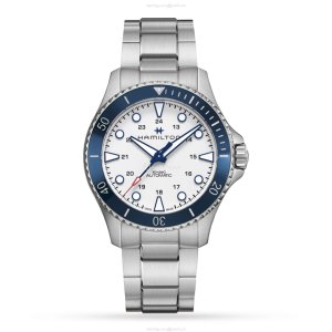 Hamilton Khaki Navy H82505150 Automatic - White Dial - 43mm Stainless Steel