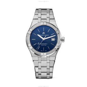 Maurice Lacroix Aikon Blue Dial Quartz Watch - 40mm Stainless Steel