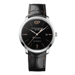 Girard-Perregaux 1966 Automatic Watch - 40mm Stainless Steel Onyx Dial