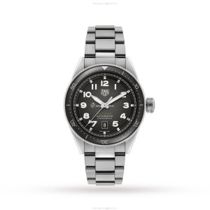 TAG Heuer Autavia Automatic Watch - 42mm Black Dial - Stainless Steel