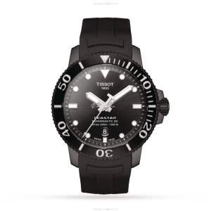 Tissot T-Sport Seastar Automatic Black - 43mm Stainless Steel & PVD