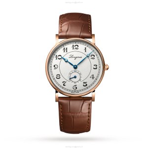 Longines Presence L47678732 | 18ct Rose Gold Automatic Watch | 34mm Silver Dial