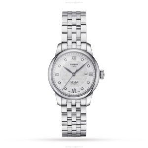 Tissot T-Classic Automatic Silver Watch - 29mm Stainless Steel & Diamonds