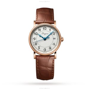 Longines Presence L42678732 | 18ct Rose Gold Automatic Watch | Silver Dial