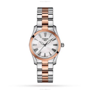 Tissot T-Trend Watch | Rose Gold & Steel | Mother of Pearl Dial | Quartz