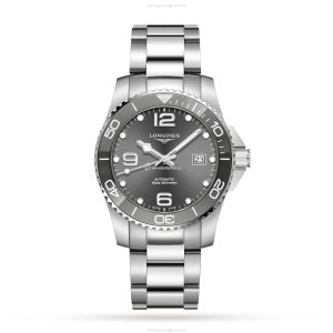 Longines HydroConquest L37814766 | 41mm Automatic Grey Dial | 300m Water Resistant