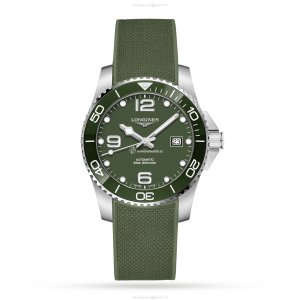 Longines HydroConquest L37814069 | 41mm Green Automatic | 300M Water Resistant