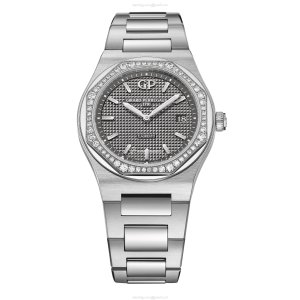 Girard-Perregaux Laureato 34mm Grey Dial | Stainless Steel Quartz Watch