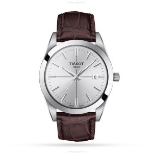 Tissot T-Classic Gentleman | 40mm Stainless Steel Silver Dial | Quartz Watch